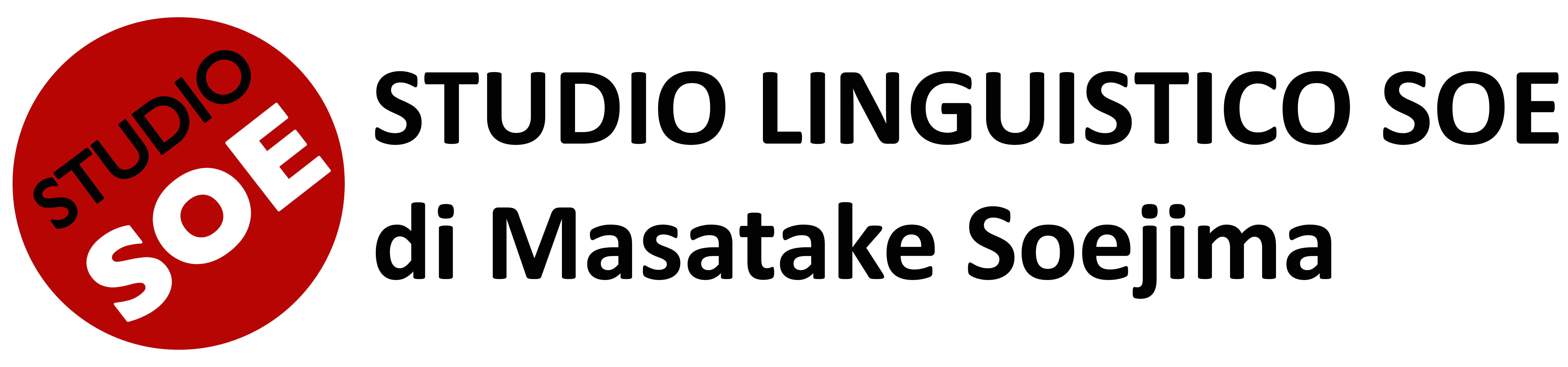 LOGO STUDIO LINGUISTICO SOE MASATAKE SOEJIMA CREMA